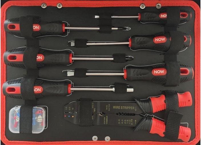 Productafbeelding Nordwest Gereedschapsassortiment 105 stuks in aluminium frame Koffer NU (105 onderdelen)