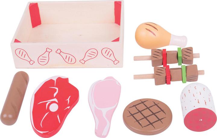 Immagine prodotto Bigjigs Cassetta di legno con carne