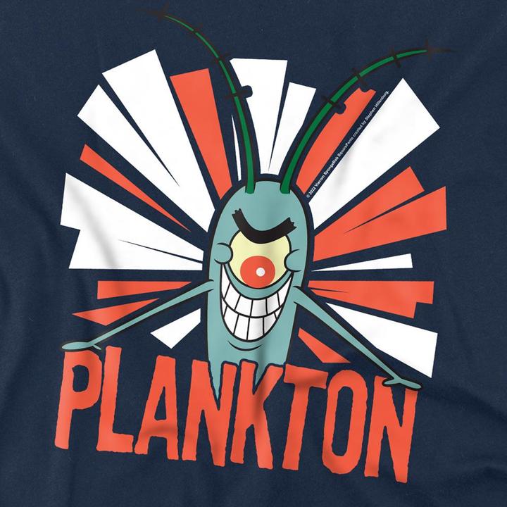 Immagine prodotto Spongebob Squarepants Maglietta Plankton Uomo (XXL)