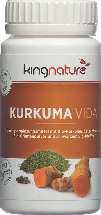 Produktbild Kingnature Kurkuma Vida (72 Stück, Kapseln, 82 g)