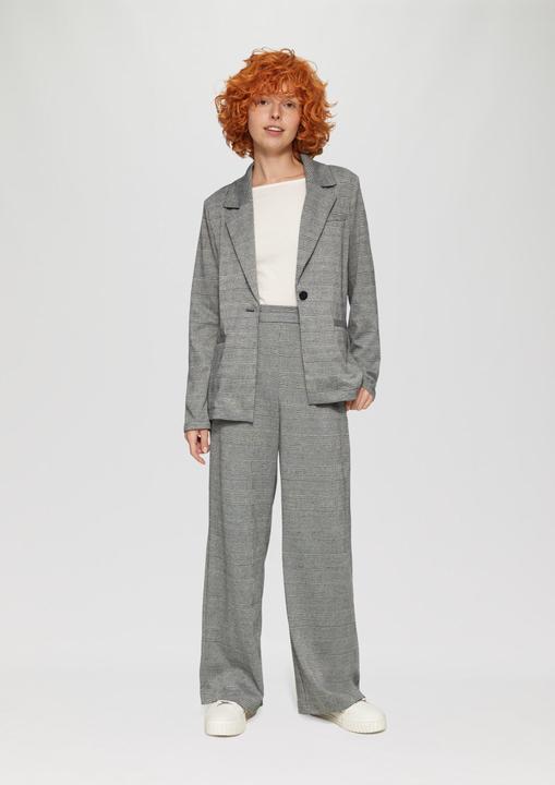 Actual product image S.Oliver Indoor-Blazer Karierter Blazer aus Viskosemix (36)