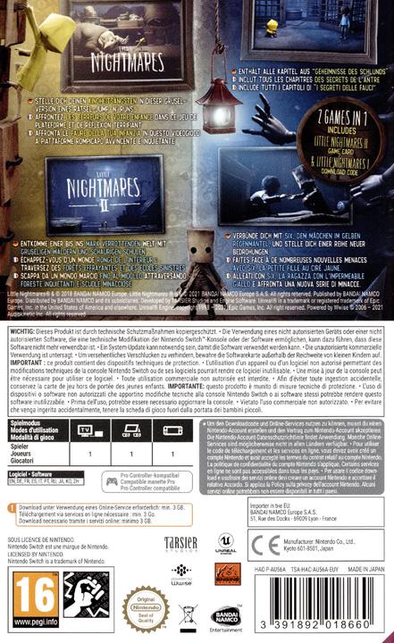 Immagine prodotto Bandai Namco Piccoli incubi I + II Bundle (Switch, Switch Lite, Switch OLED, FR, DE, IT)