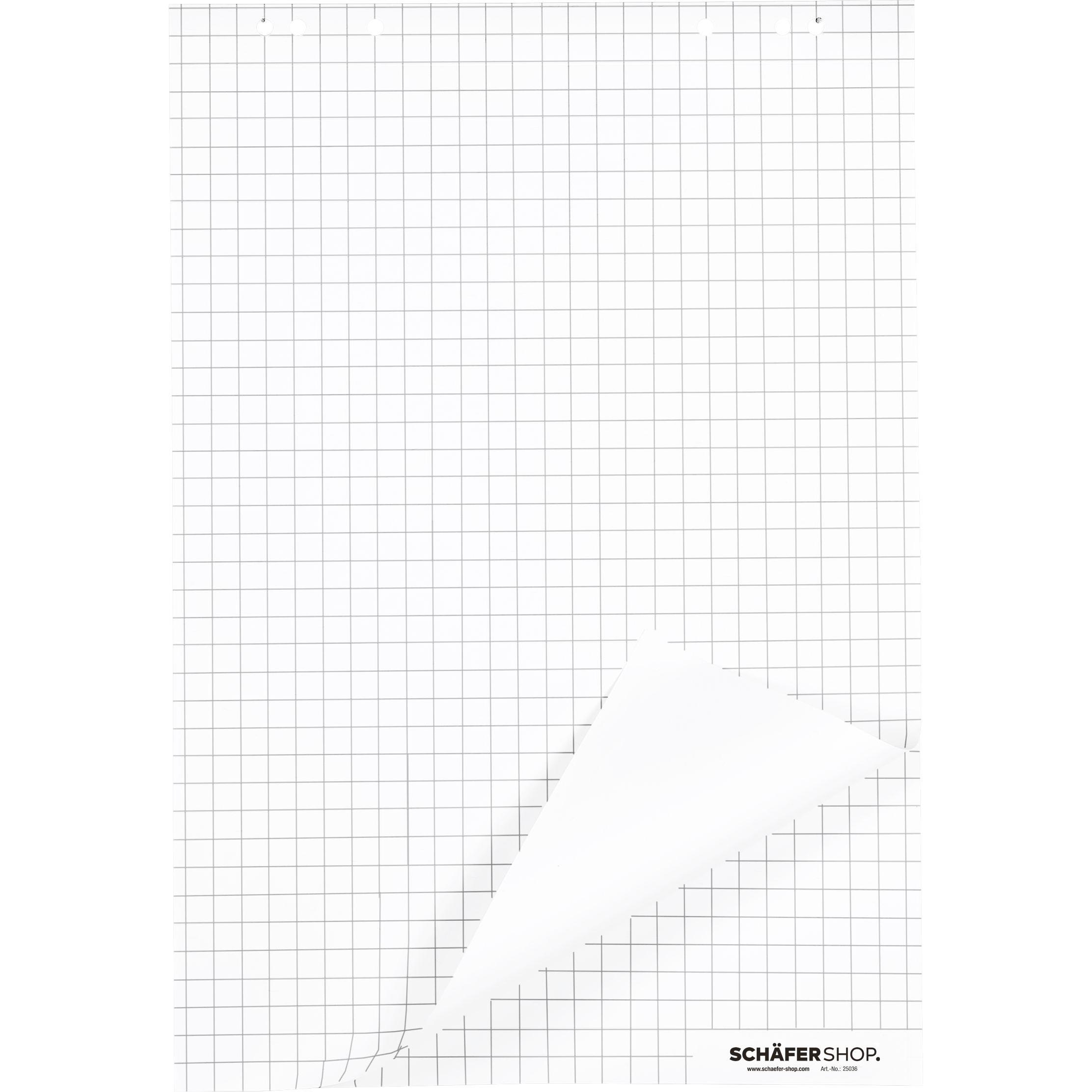 Thumbnail - Schäfer Shop, Zubehör Präsentieren, Flipchart-Block, 80 g/m²
