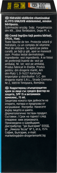 Image du produit dm Balea MEN Crème pour le visage Summer Active (Crème de jour, SPF 15)