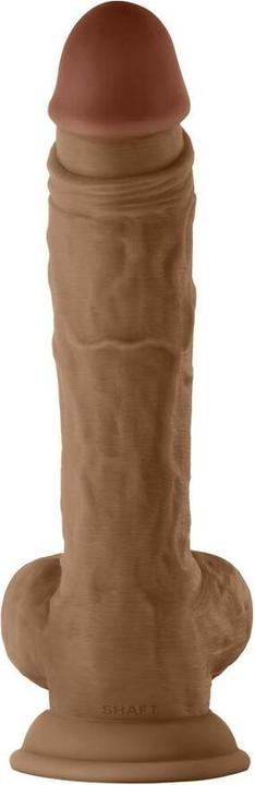 Actual product image Shaft Model A Straight Flexiskin Double Layered Realistic Extremely Soft Dildo with Balls Sex Toys L