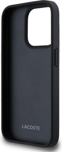Actual product image Lacoste LCHCP15LGSPBSK iPhone 15 Pro 6,1" black hardcase Grip Stand Mono (Apple iPhone 15 Pro)