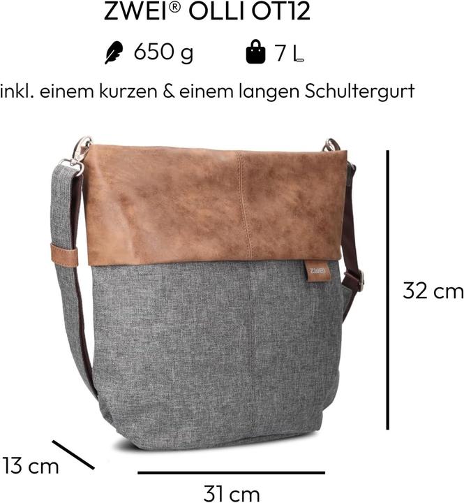Produktbild Zwei Olli Umhängetasche 31 cm