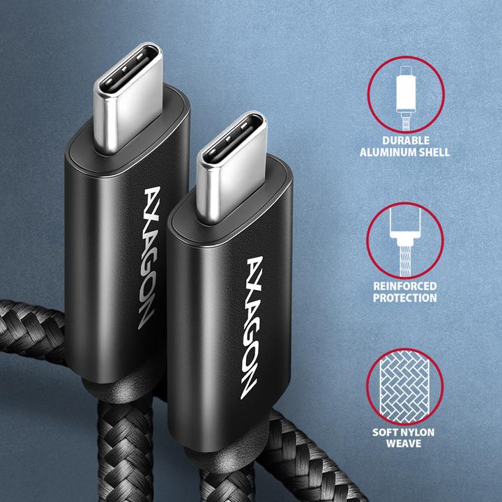 Produktbild Axagon USB C – USB C (3 m, USB 2.0)