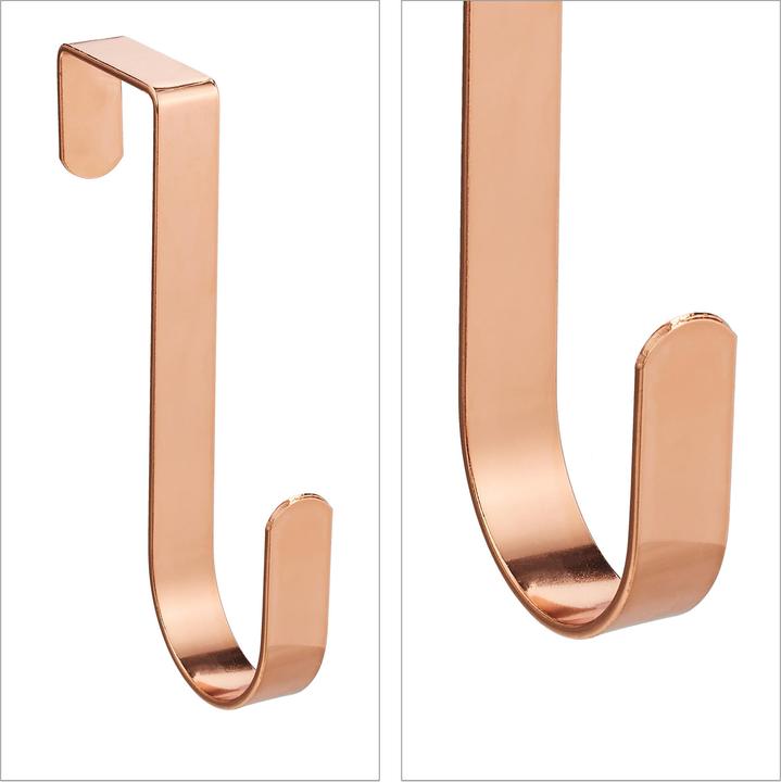 Actual product image Relaxdays Door Hook Set of 5, For Clothes