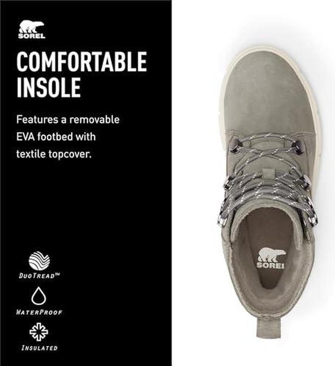 Actual product image Sorel Women's Explorer III Joan Waterproof (39)