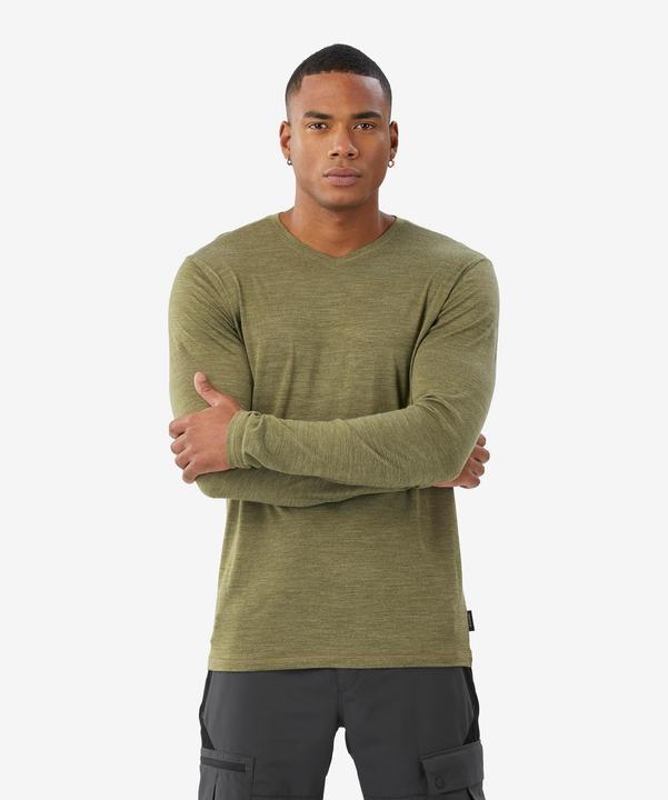 Produktbild Simond Merinoshirt Herren langarm Trekking - Merino Fresh grün (XL)