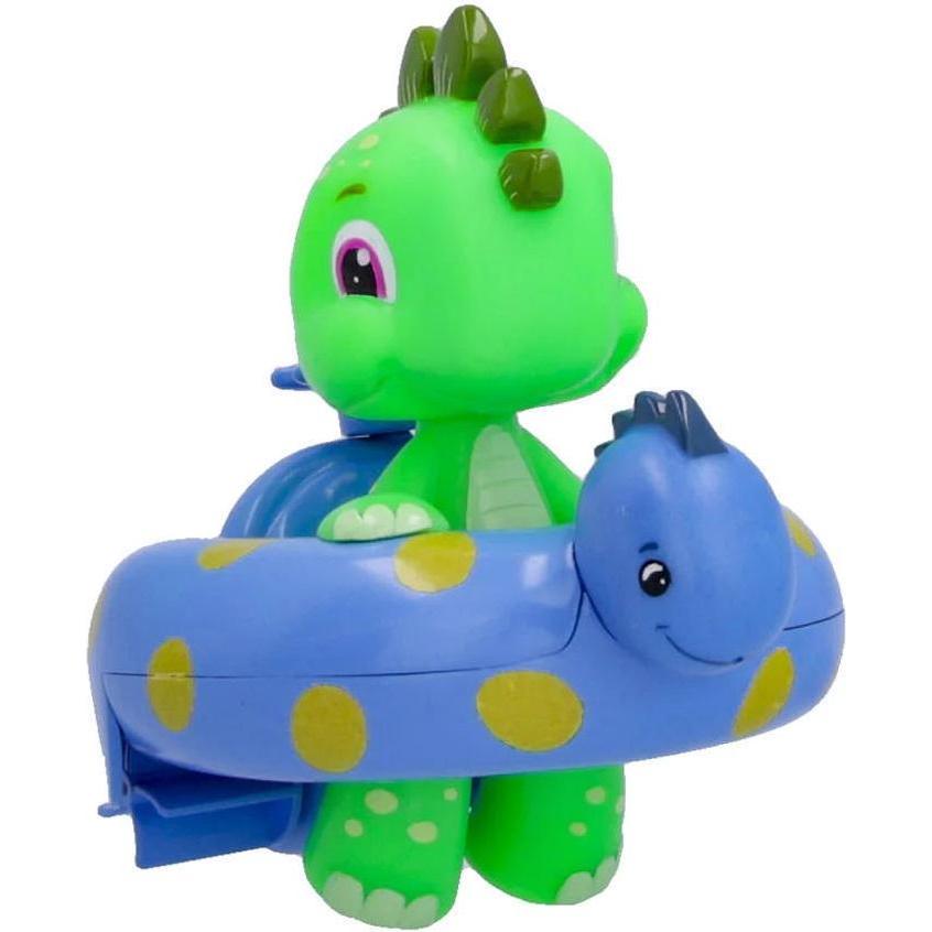 Thumbnail - IMC Toys Bloopies - Floaties Dinos: Green with Blue Lifebuoy