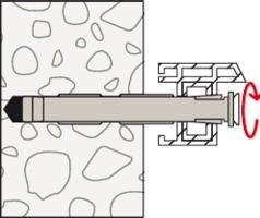 Produktbild Fischer Fensterrahmendübel R 88516 F 10 S 100 Schraube Stahl galv. verz./Dübel-Nylon (50 Stk.)