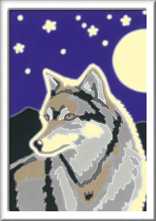 Actual product image Ravensburger Wolf portrait