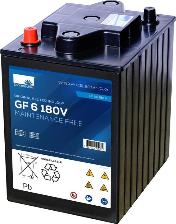 Produktbild Sonnenschein GF 06 180 V GEL Batterie (6 V, 200 Ah)