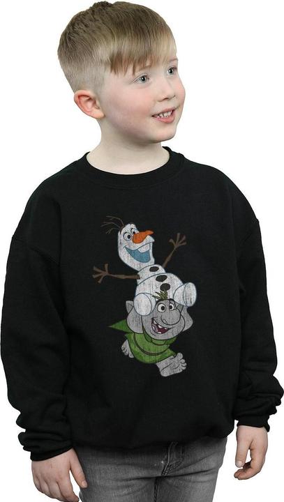 Produktbild Disney Frozen Olaf And Troll Sweatshirt Jungen (152, 158)