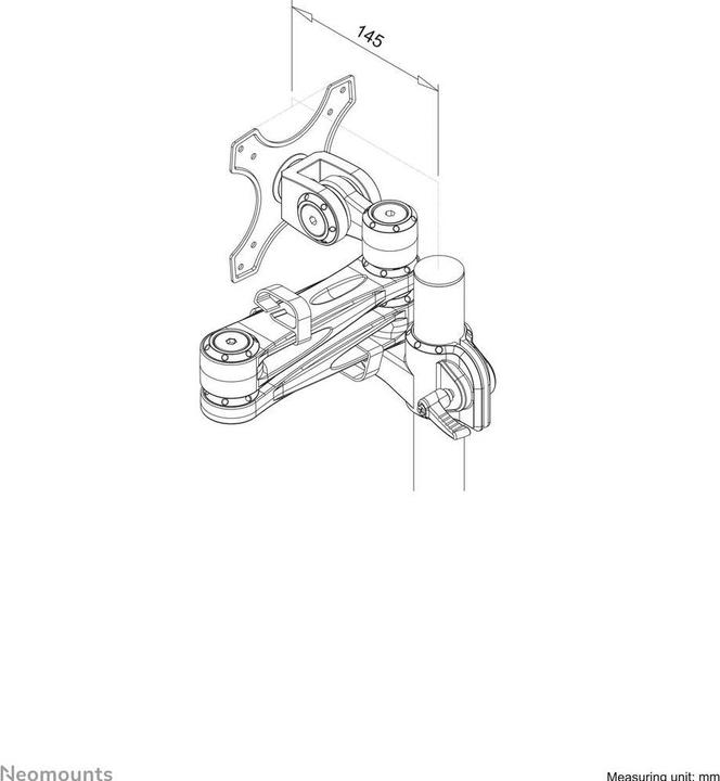 Image du produit Neomounts FPMA-D935 Moniteur de table (Tables, 27", 10 kg)