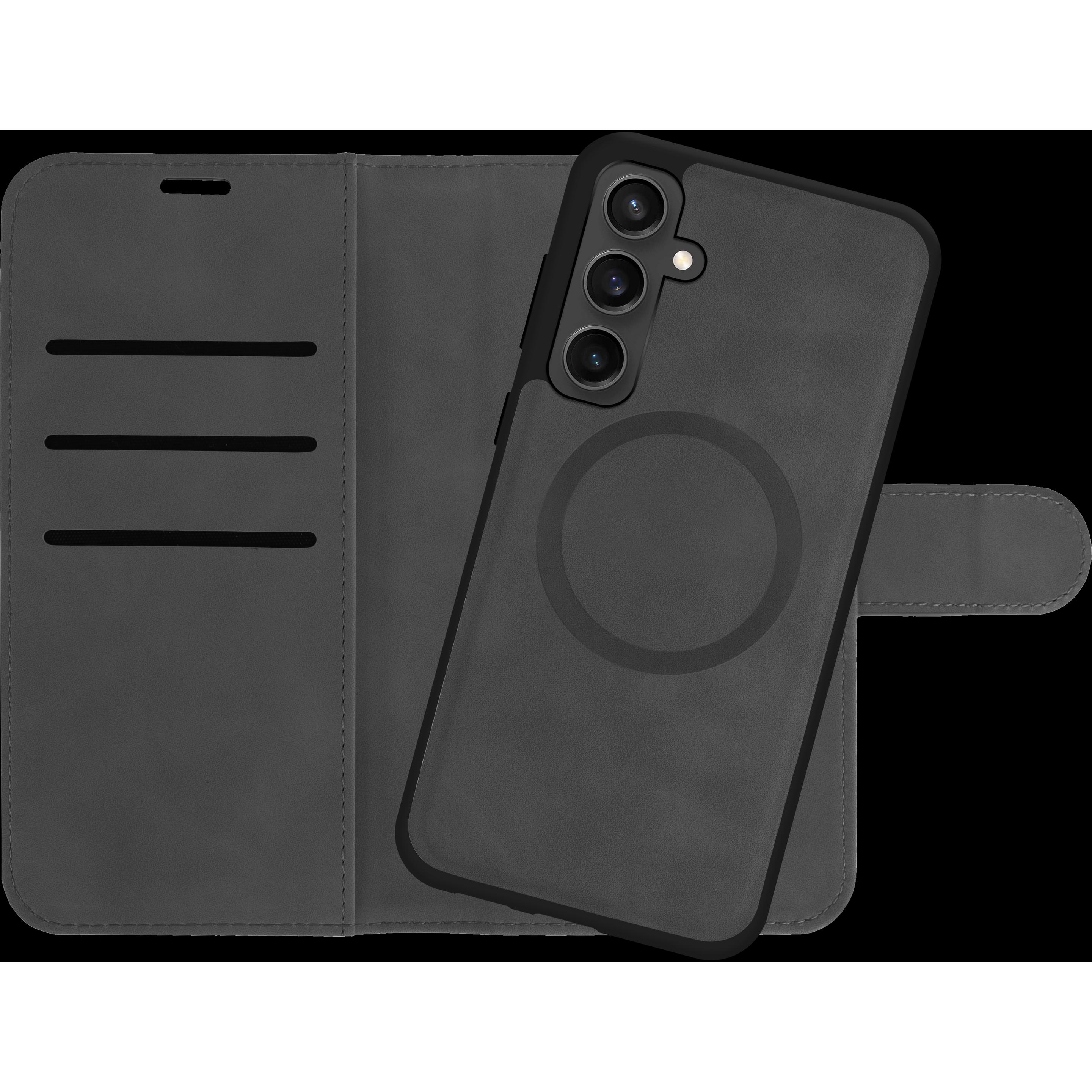 Thumbnail - Cazy Abnehmbare Brieftaschenhülle für Samsung Galaxy S24, Abnehmbare Hülle, Magnetisch, 2-in-1-Design (Samsung Galaxy S2...