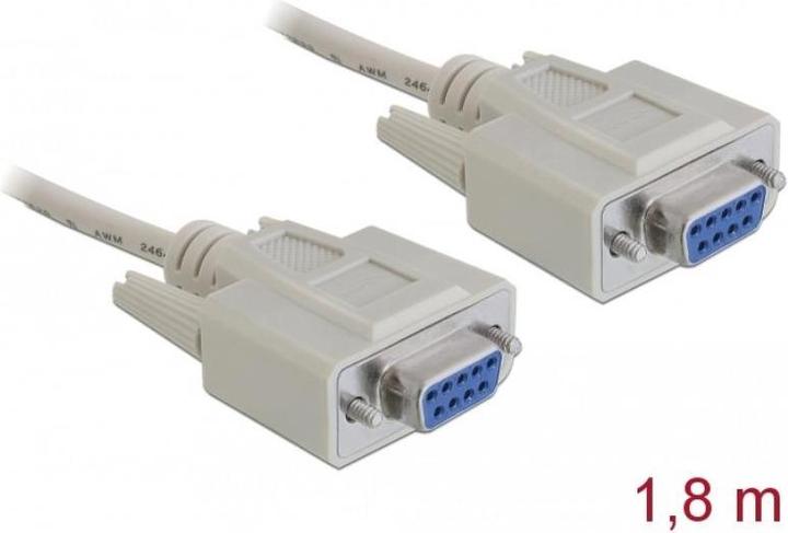 Produktbild Delock Nullmodemkabel DB9 (1.80 m, VGA)