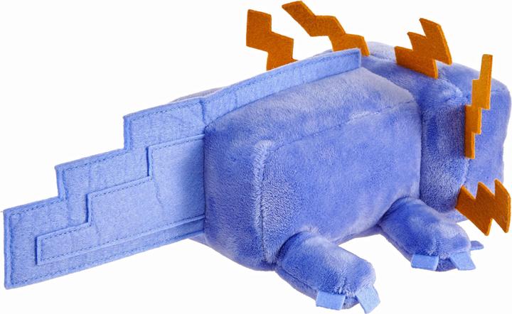 Image du produit Mattel Minecraft-Peluche Axolotl Bleu-du jeu vidéo à collectionner, 20 cm (20.32 cm)