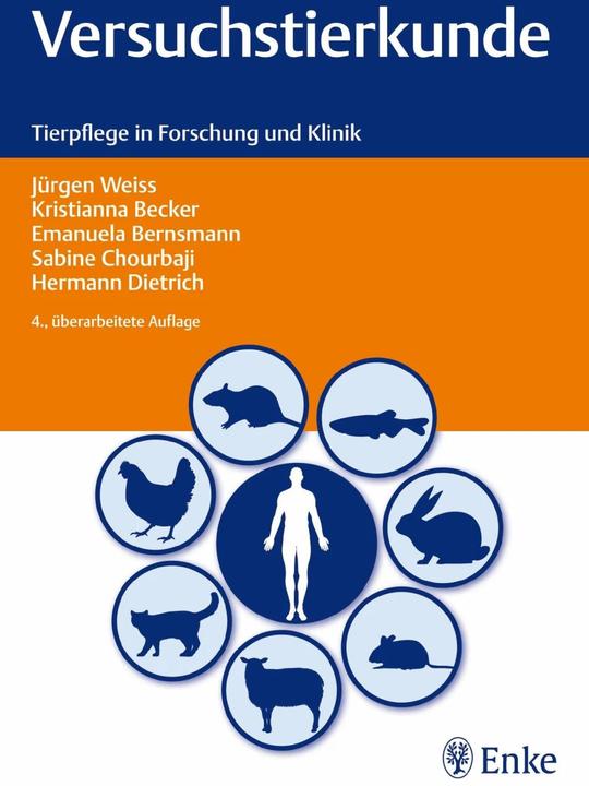 Produktbild Versuchstierkunde (Deutsch, Emanuela Bernsmann, Hermann Dietrich, Jürgen Weiss, Kristianna Becker, Sabine Chourbaji, 2014)