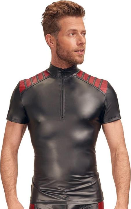 Produktbild Nek Herren Shirt schwarz/rot 2XL (XXL)