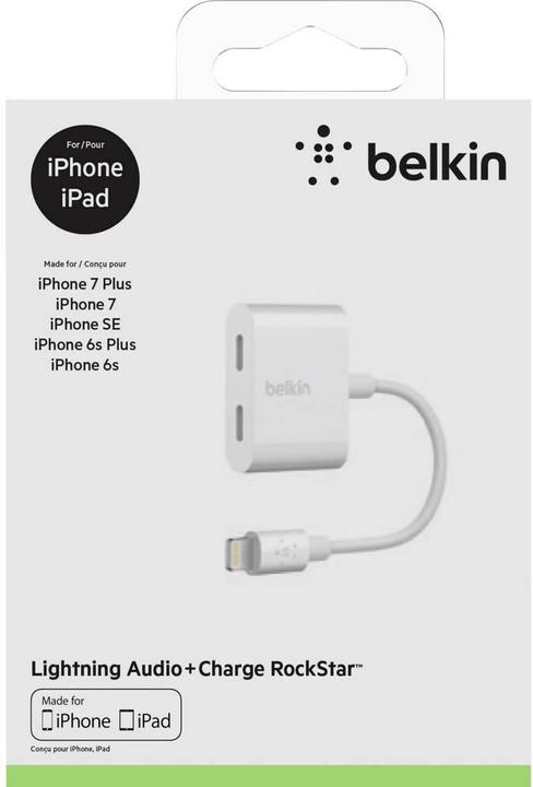 Produktbild Belkin RockStar (Lightning, 2x Lightning)