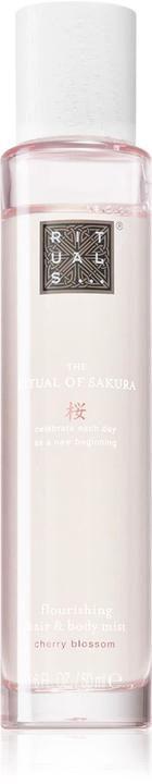 Actual product image Rituals Sakura Hair & Body Mist (50 ml, Body & hair fragrance spray, Cherry Blossom, Floral)