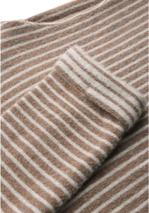 Actual product image Street One Comfortable Striped Women's Shirt with Three-Quarter Sleeve and Elastic Hem (46)