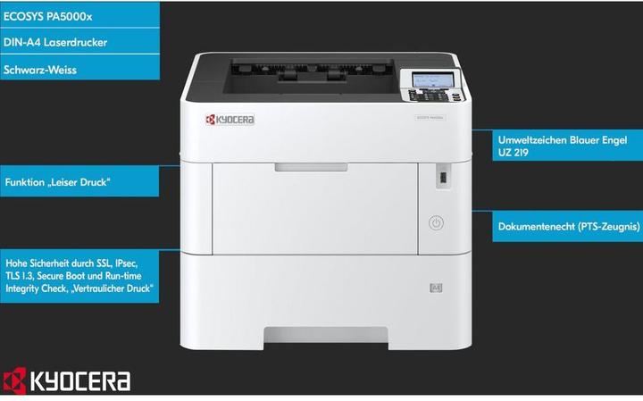 Produktbild Kyocera ECOSYS PA5000X (Laser, Schwarz-Weiss)