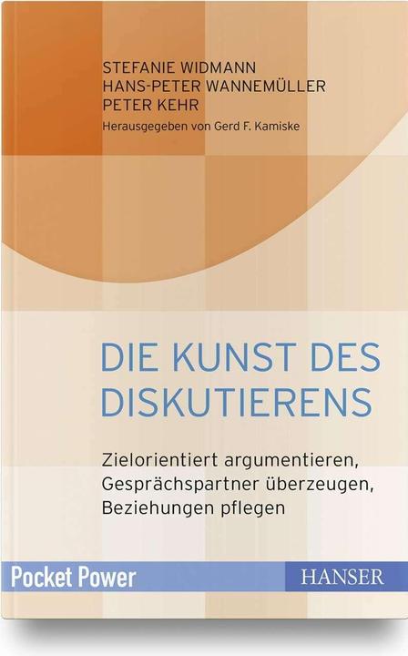 Produktbild Die Kunst des Diskutierens (Deutsch, Stefanie Widmann, 2018)