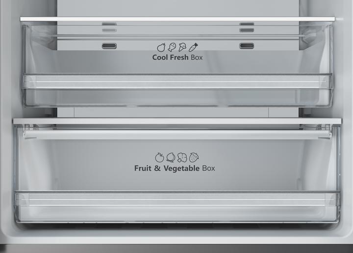 Image du produit Hisense RF632N4BCE Réfrigérateur côte à côte Installation libre 485 L E Acier inoxydable (485 l)