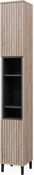 Brown, Charcoal, Silver, Sonoma, Sonoma Oak