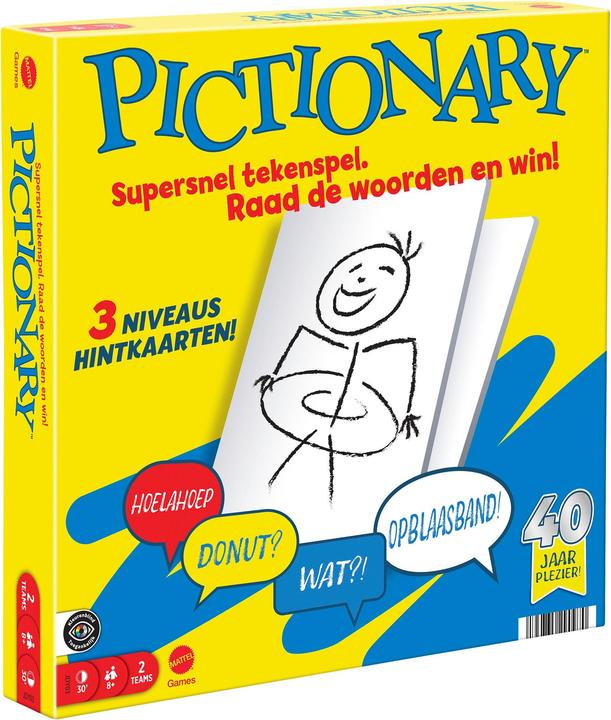 Productafbeelding Mattel Pictionary (Duits)
