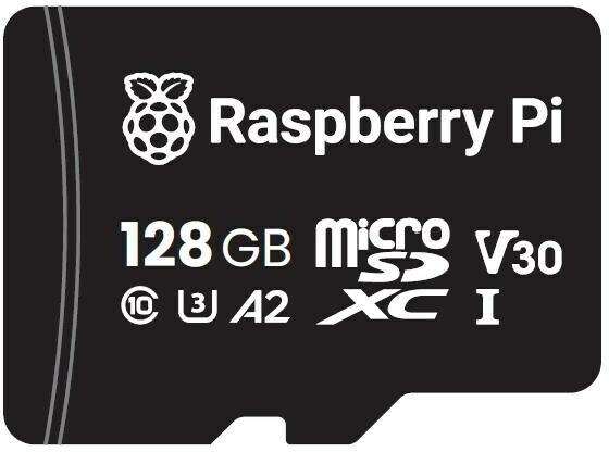 Image du produit Raspberry Pi NOOBS Micro SD(HC) Card - Official Class 10 / A2(128GB)