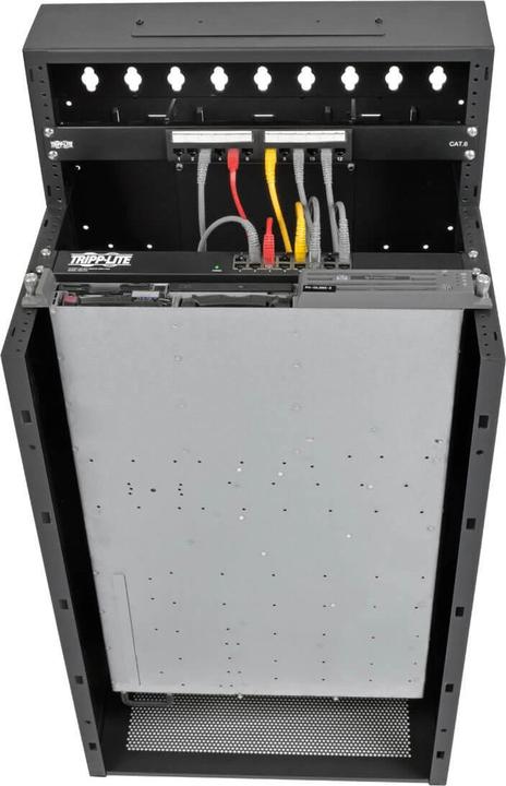 Actual product image Eaton SmartRack 16U Low-Profile Vertical-Mount Wall-Mount Half-Height Server Rack Enclosur (16 RU, 19 inch rack)
