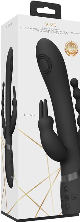 Productafbeelding Shots Rini - Pulse Wave & Vibrerende Dubbele Penetratie Konijn