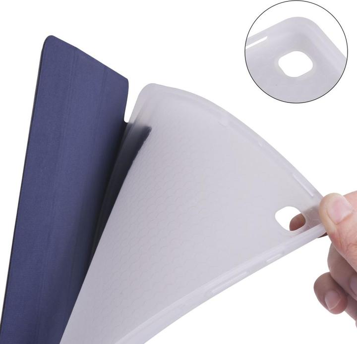 Produktbild König Design Schutz Tablet Hülle für Samsung Galaxy Tab S6 Lite Case Cover Tasche Etuis Blau (Galaxy Tab S6 Lite)