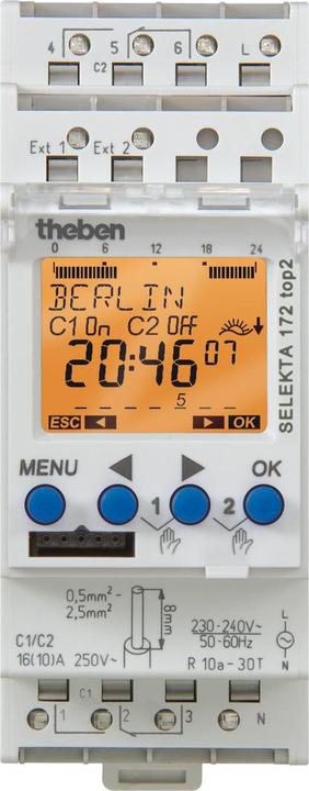 Produktbild Theben SELEKTA 172 top2 24V