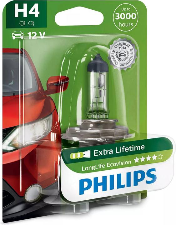 Produktbild Philips LongLife EcoVisio (H4)