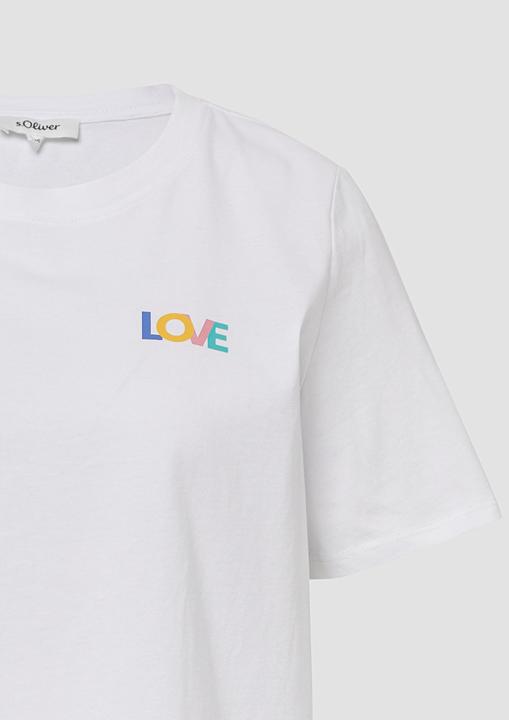 Produktbild S.Oliver T-Shirt T-Shirt mit Pride-Motiv (42)