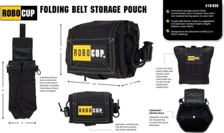 Immagine prodotto The Robocup Folding Storage Belt Pouch: Large