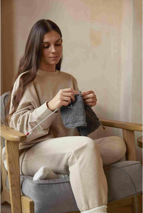 Immagine prodotto DMC Set da lavoro a maglia Cuscino da meditazione Mindful Making, 40 x 40 cm