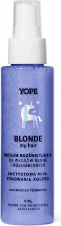 Immagine prodotto Yope Nebbia per capelli bionda ametista 100 ml