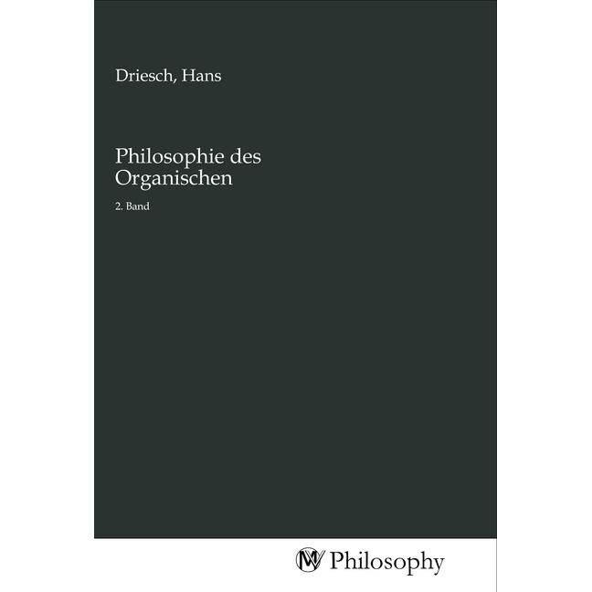 Philosophie des Organischen, Sachbücher