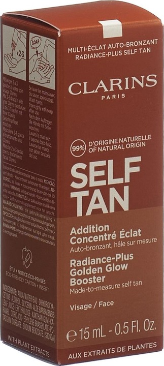 Actual product image Clarins Golden Glow Booster (Self tanning serum, 15 ml)
