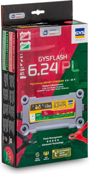 Immagine prodotto GYS GYSFLASH 6.24 PL (6 A, 24V)