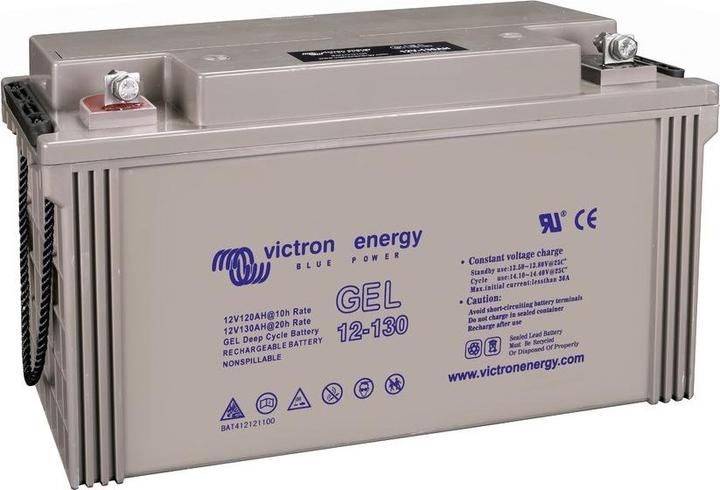 Actual product image Victron Energy Gel Deep Cycle Battery (12 V, 130 Ah)