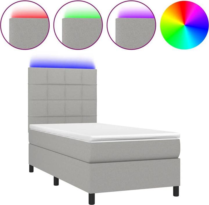 Produktbild vidaXL Boxspringbett (90 x 190 cm)