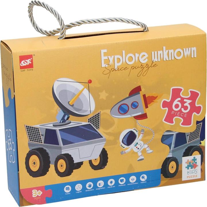 Immagine prodotto Raumfahrt-Puzzle, 63 Teile. (63 pezzi)